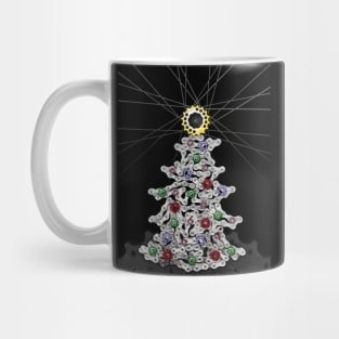 Bike Chain Cycling Christmas Tree Mug